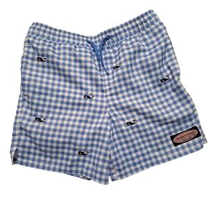 Vineyard vines whale swim trunks boys size 7 EUC